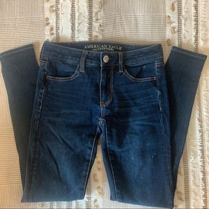 AE high waisted jeans